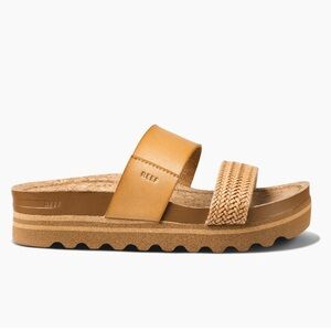 Reef Women's Tan Sandals - Cushion Vista Hi